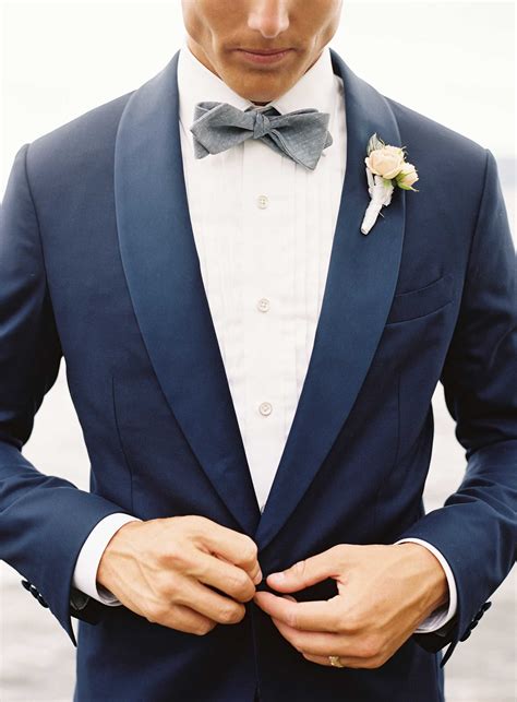 men navy suit wedding.